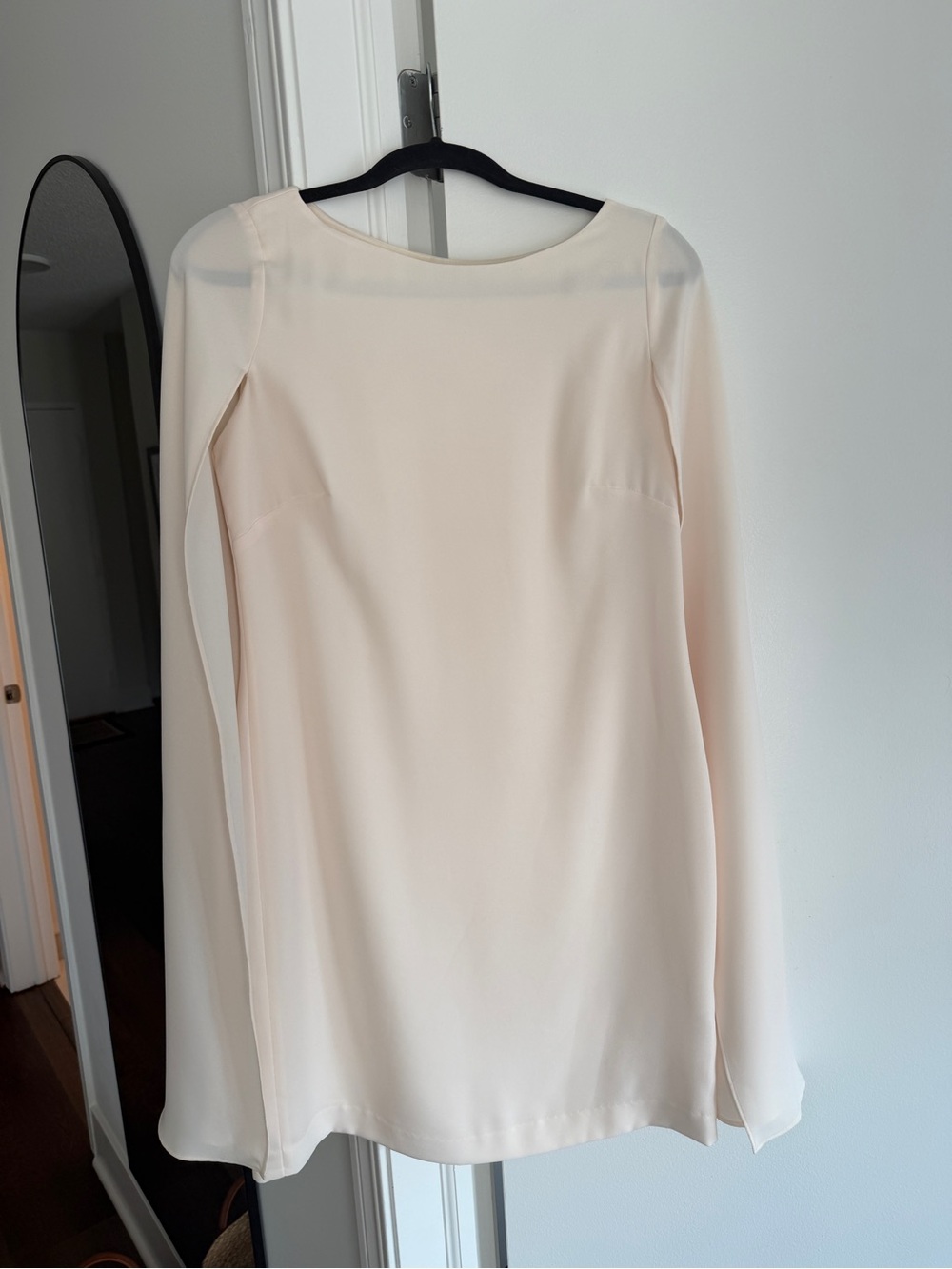 Ralph Lauren Cape Georgette Cocktail Dress - Picture 3 of 5